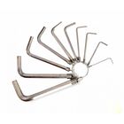 Kit Jogo Chave Allen Aço Niquelado Com 10 Peças Profield