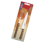 Kit Jogo Churrasco 2 Peças Garfo + Faca Cozinha Martinazzo