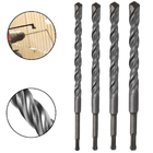 Kit Jogo De Broca Vídea Fura Parede Concreto 4 Peças 6 A 12mm