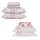 Kit Jogo De Cama Casal Box Macio 7 Peças 140 Fios Holda Sultan