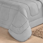 Kit Jogo De Cama Casal Queen + Jogo De Lençol 5 Peças Aconche