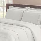 Kit Jogo De Cama Casal Queen + Jogo De Lençol 5 Peças Aconche