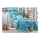 Kit Jogo De Cama Solteiro Infantil Menino Azul Happy Day Shar