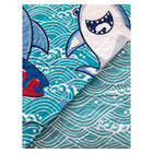 Kit Jogo De Cama Solteiro Infantil Menino Azul Happy Day Shar