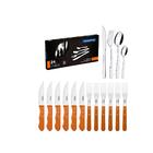 Kit - Jogo De Churrasco Inox 12 Peças Dynamic + 1 Faqueiro In