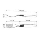 Kit - Jogo De Facas, Garfos E Colheres Ipanema 72 Peças Em Aç