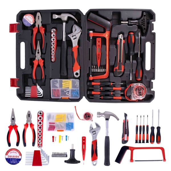 Kit Jogo De Ferramentas Completo Com Maleta 183 Peças - Torkez 000