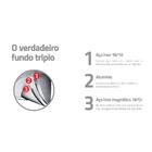 Kit - Jogo De Panelas Allegra 5 Pçs Inox + Faqueiro 30pçs Ver