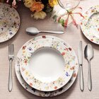 Kit Jogo De Prato Fundo Sopa 12 Pessoas 12pçs Ana Clara 23cm