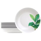 Kit Jogo De Pratos Fundo Sopa 4 Pessoas 4pçs Graziela 21cm