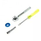 Kit Jogo De Soquetes Aço Cromado 17 Peças Idea 2107k