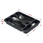 Kit Jogo Faqueiro Talheres Berlim 24 Peças Com Organizador Pr