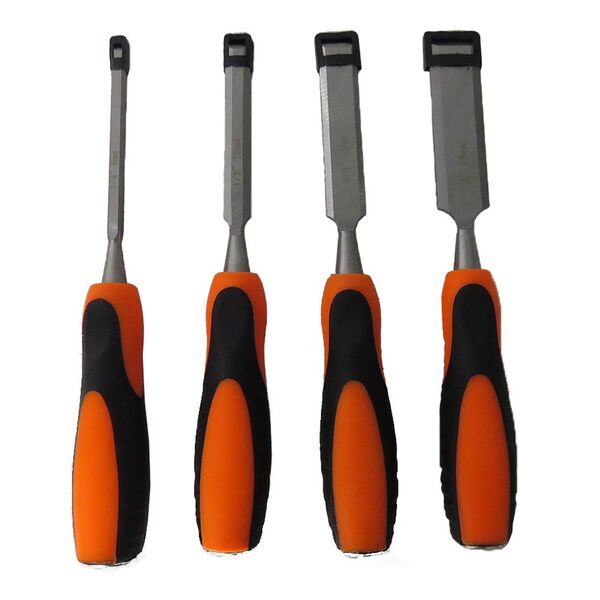 Kit Jogo Formao 4 Pecas 6 A 25mm Para Entalhar Madeira Ferram