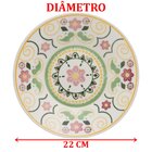 Kit Jogo Prato Raso Fundo 10 Pessoas 20pçs Oxford Atual Lima