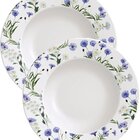 Kit Jogo Prato Raso Jantar 8 Pessoas 8pçs Ana Alice 27,5cm