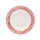 Kit Jogo Pratos Fundo Sopa 6 Pessoas 6 Pçs Arabesco Oxford