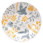 Kit Jogo Pratos Raso Jantar  P/10 Pessoas 10pçs Bem Te Vi