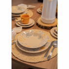 Kit Jogo Pratos Sobremesa Lanche P 10 Pessoas 10pçs Bem Tevi