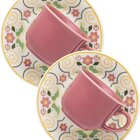 Kit Jogo Xicaras 6 Pessoas 6 Peças Atual Lima Oxford 200ml