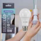 Kit Lâmpada Bulbo Led Tramontina 9W 6500k Com 40 Peças