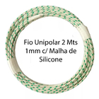 Kit Lâmpada Churrasqueira 170w 127v,fio 2 M,isolante,soquete