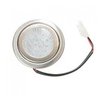 Kit Lampada Led Redonda Para Coifa Plug Branco - 20 Pecas