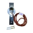 Kit Lâmpada Para Churrasqueira Com Suporte, Soquete E Fio - 2