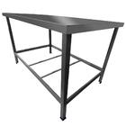 Kit Lanchonete Mesa De Manipulação 100x55cm + Fritadeira A Gá