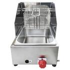 Kit Lanchonete Mesa De Manipulação 100x55cm + Fritadeira A Gá