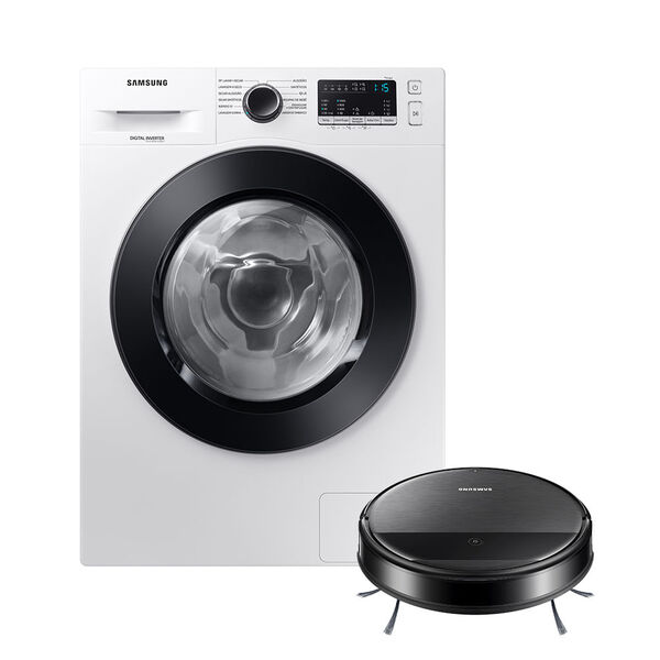 Kit Lava E Seca Wd11m Inverter Branca 11/7kg (220v E Aspirado