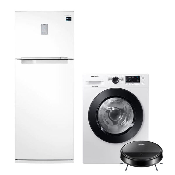 Kit Lava Seca Wd11m 11kg 110v  Geladeira Rt46 460l Inverter B