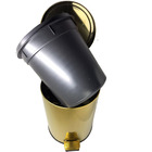 Kit Lavabo Inox Dourado Lixeira 5l E Suporte Com Escova Fineza