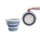 Kit Lavanderia De 2 Baldes Dobráveis De Plástico 10l Simplo B