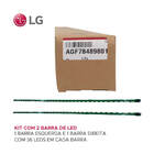 Kit Led Tv Lg 43lf5400 43lf5410 43lf5900 2 Barras Original