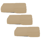 Kit Lençol 3 Pçs Casal Queen Com Elástico Bege Casen