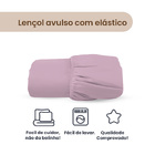 Kit Lençol De Baixo Casal 2 Pçs Com Elástico Casen Branco