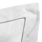 Kit Lençol De Cama Queen Size Algodão 200 Fios 4 Peças Branco