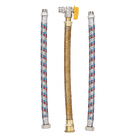 Kit Ligação 40cm Água Quente e Fria 1/2"x3/4" Maqenge