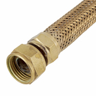 Kit de Ligação Corrugado para Aquecedor de Água a Gás 1/2"x1/2" 30cm Equation