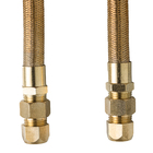 Kit Ligação Aquecedores a Gás com Aperto Rápido 120cm Maqenge