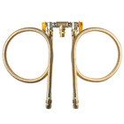 Kit Ligação Aquecedores a Gás com Aperto Rápido 120cm Maqenge