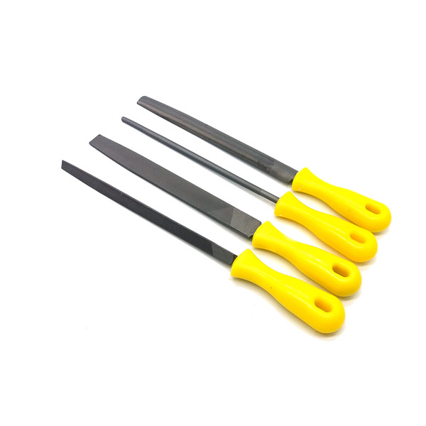 Kit Lima Murça Triangular Meia Cana E Reta Para Ferro Profiss