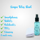 Kit Limpa E Desengordura Telas Celular Tv Notebook Gps
