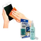 Kit Limpa Telas Start Tvs Gps Celular Vidros Bactericida