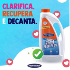 Kit Limpeza Algicida Clarificante Oleosidade Hidroazul 01 Lt