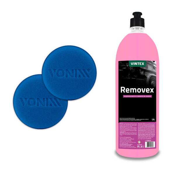 Kit Limpeza Auto Removex 1,5l + 2 Aplicadores Vonixx
