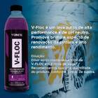 Kit Limpeza Auto Shampoo V-floc 500ml + 2 Aplicadores Vonixx