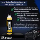 Kit Limpeza Automotiva Vonixx 4x500ml + Flanela Microfibra