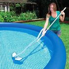 Kit Limpeza Para Piscina Cabo 279 Cm Aspirador Mangueira Rede