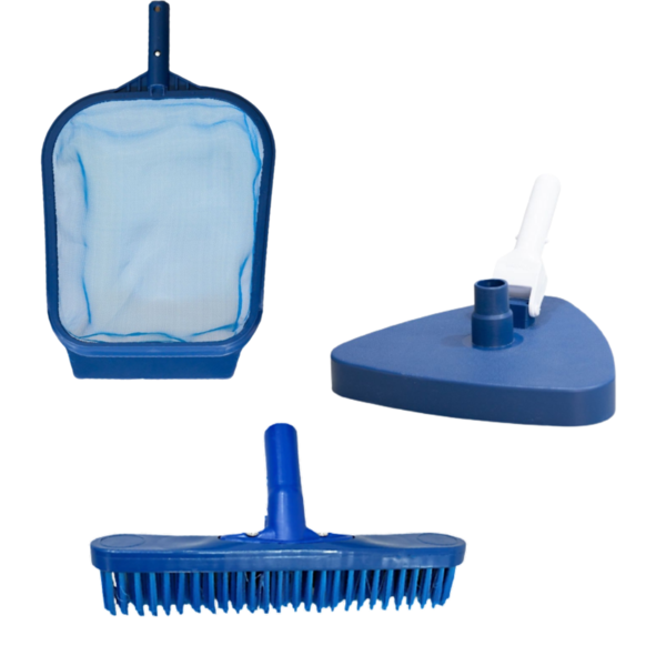 Kit Limpeza Para Piscinas Fibra Vinil Alvenaria Promoção Bab